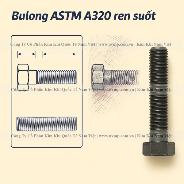 Bulong ASTM A320 Ren Suốt - Hình ảnh 3