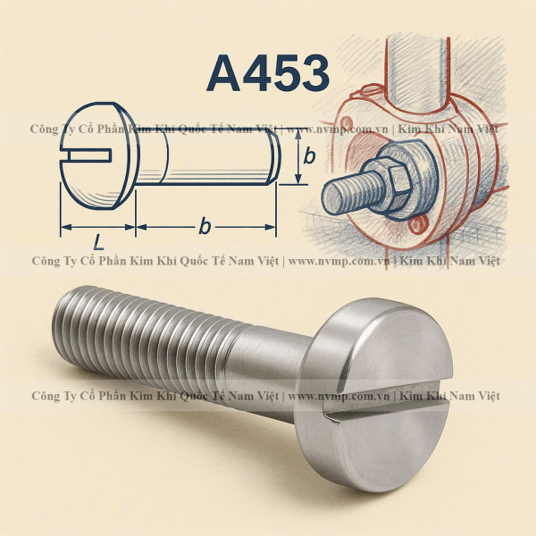 Bulong ASTM A453 - Hình ảnh 2