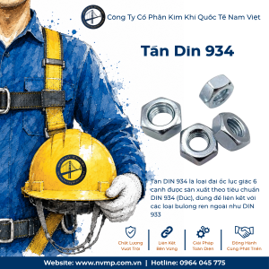 Tán DIN 934