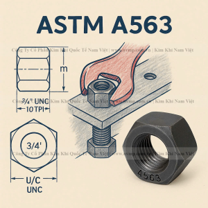 Tán ASTM A563